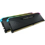 ОЗУ Corsair Vengeance RGB RS CMG16GX4M2E3200C16 DIMM, DDR4, 16 Гб (2 х 8 Гб), 3200 МГц