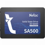Внутренний жесткий диск Netac SA500 NT01SA500-120G-S3X (SSD (твердотельные), 120 ГБ, 2.5 дюйма, SATA)
