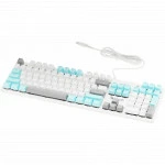 Клавиатура A4Tech S510R USB ICY WHITE/BLMS RED (Проводная, USB)