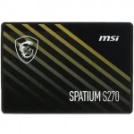 Внутренний жесткий диск MSI SPATIUM S270 S78-440N070-P83 (SSD (твердотельные), 240 ГБ, 2.5 дюйма, SATA)