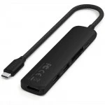 Док-станция Satechi 6-in-1 USB-C Slim Multiport Adapter Black ST-P6SK