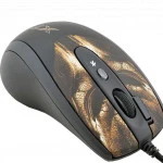 Мышь A4Tech 81065/BRONZE MASK (Игровые, Проводная)
