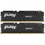 ОЗУ Kingston FURY Beast Black KF560C36BBEK2-16 (DIMM, DDR5, 16 Гб (2 х 8 Гб), 6000 МГц)