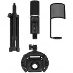 Микрофон Streamplify MIC Tripod 1.8m USB RGB Black MIC-48-RGB-TP-BK