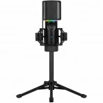 Микрофон Streamplify MIC Tripod 1.8m USB RGB Black MIC-48-RGB-TP-BK