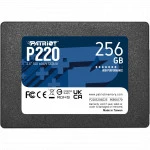 Внутренний жесткий диск Patriot P220 P220S256G25 (SSD (твердотельные), 256 ГБ, 2.5 дюйма, SATA)