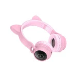 Наушники hoco. W27 Cat ear Pink Hoco W27 Catear Pink