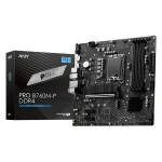 Материнская плата MSI PRO B760M-P DDR4 (Micro-ATX, LGA 1700)