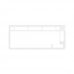 Аксессуар для ПК и Ноутбука HyperX Запчасть к клавиатуре верхняя панель HyperX Alloy Rise - White 85U09AA (Верхняя панель для клавиатуры)