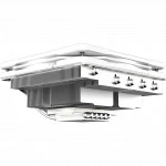 Система охлаждения ID-Cooling ID-CPU-IS-55-ARGB-WHITE/1700 Для процессора