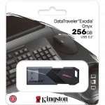 USB флешка (Flash) Kingston Data Traveler Exodia Onyx (Mate Black) DTXON/256GB (256 ГБ)