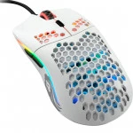 Мышь GLORIOUS Model O Minus White GOM-WHITE (Игровая, Проводная)
