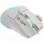 Мышь Canyon Fortnax GM-636 RGB 9buttons Wired White CND-SGM636W (Игровые, Проводная)