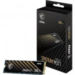 Внутренний жесткий диск MSI SPATIUM M371 (S78-440K160-P83) (SSD (твердотельные), 500 ГБ, M.2)