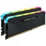 ОЗУ Corsair Vengeance RGB RS CMG32GX4M2E3200C16 (DIMM, DDR4, 32 Гб (2 х 16 Гб), 3200 МГц)