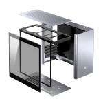 Корпус Jonsbo V9 Silver (Бюджетные, Mini-Tower)