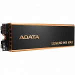Внутренний жесткий диск ADATA SSD LEGEND 960 MAX 4000GB M.2 ALEG-960M-4TCS (SSD (твердотельные), 4 ТБ, M.2, PCIe)