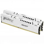 ОЗУ Kingston Fury Beast White RGB KF552C40BWK2-32 DIMM, DDR5, 32 Гб (2 х 16 Гб), 5200 МГц