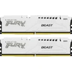 ОЗУ Kingston Fury Beast White RGB KF552C40BWK2-32 DIMM, DDR5, 32 Гб (2 х 16 Гб), 5200 МГц
