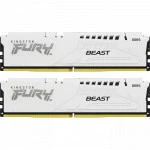 ОЗУ Kingston Beast White KF556C36BWEK2-64 DIMM, DDR5, 64 Гб (2 х 32 Гб), 5200 МГц