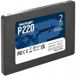 Внутренний жесткий диск Patriot P220 P220S2TB25 (SSD (твердотельные), 2 ТБ, 2.5 дюйма, SATA)
