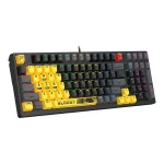 Клавиатура A4Tech S98 SPORTS LIME (Проводная, USB)