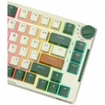 Клавиатура Royal Kludge RK-H81 White/Green (Sky Cyan Switch) 6935280824128 (Беспроводная, Bluetooth)
