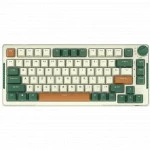 Клавиатура Royal Kludge RK-H81 White/Green (Sky Cyan Switch) 6935280824128 (Беспроводная, Bluetooth)