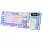 Клавиатура Royal Kludge RK-S98 Taro Milk (Brown Switch) 6977576550625 (Беспроводная, Bluetooth)