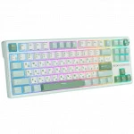 Клавиатура Royal Kludge R87 Pro Sky Cyan (Cream Switch) 6977576550700 Проводная, USB