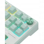 Клавиатура Royal Kludge R87 Pro Sky Cyan (Cream Switch) 6977576550700 Проводная, USB