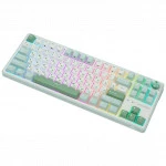 Клавиатура Royal Kludge R87 Pro Sky Cyan (Cream Switch) 6977576550700 Проводная, USB