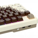 Клавиатура Royal Kludge N99 Mokko Grey (Beige Switch) 6935280828607 Беспроводная, Bluetooth