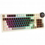 Клавиатура Royal Kludge N99 Mokko Grey (Cream Switch) 6935280828591 Беспроводная, Bluetooth