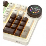 Клавиатура Royal Kludge N99 Mokko Grey (Violet Switch) 6935280828614 (Беспроводная, Bluetooth)