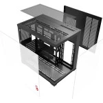 Корпус Bloody CC-122 Black CC-122-BK Игровые, Mid-Tower