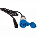 Кабель питания LANMASTER LAN-PP9F/20-2.5-BK