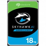 Внутренний накопитель Seagate SkyHawk AI 18 ТБ ST18000VE002 (EOL) (HDD (классические), 18 ТБ, 3.5 дюйма, SATA)