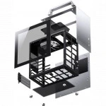 Корпус Jonsbo T8 PLUS Silver (Имиджевые, Mini-Tower)