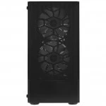 Корпус 1STPLAYER X4 M Black X4-M-BK-2F7-14-1F7 (Игровые, Mini-Tower)