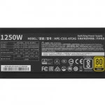 Блок питания Cooler Master MWE GOLD V2 Full Modular 1250W MPE-C501-AFCAG-3EU (1250 Вт)