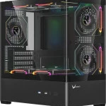 Корпус Formula Crystal U1M Cosmic Black CRYSTAL U1M COSMIC (Игровые, Mini-Tower)