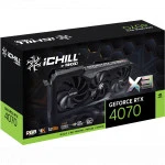 Видеокарта Inno3D GeForce RTX4070 ICHILL X3 C40703-126XX-186148H (12 ГБ)