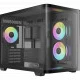 Корпус Ocypus Корпус Ocypus Iota C50 BK Curve ARGB Digital mATX/ITX 2xUSB Type-C Черный Iota-C50-BKD300CD-GL