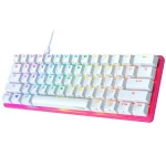 Клавиатура HyperX Alloy Origins 60 White-Pink HKBO1P-RB-RU/P (Проводная, USB)