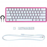 Клавиатура HyperX Alloy Origins 60 White-Pink HKBO1P-RB-RU/P (Проводная, USB)