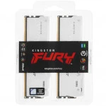 ОЗУ Kingston Fury Beast White RGB KF560C40BWAK2-32 DIMM, DDR5, 32 Гб (2 х 16 Гб), 6000 МГц