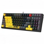 Клавиатура A4Tech Bloody S98/SPORTS LIME/RED (Проводная, USB)