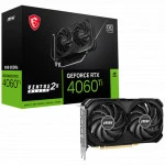 Видеокарта MSI RTX 4060 Ti Ventus 2X Black OC 8GB RTX 4060 TI VENTUS 2X BLACK 8G (8 ГБ)
