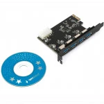 Аксессуар для ПК и Ноутбука Gembird Контроллер PCI-express SPCR-04 (Контроллер)